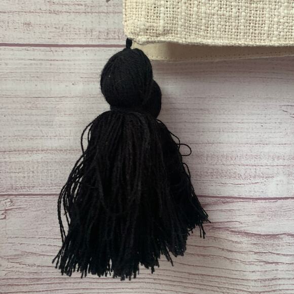 The Farmhouse by Rachel Ashwell Easter Bunny Rabbit Table Runner Tassels 16x90" - Picture 7 of 16